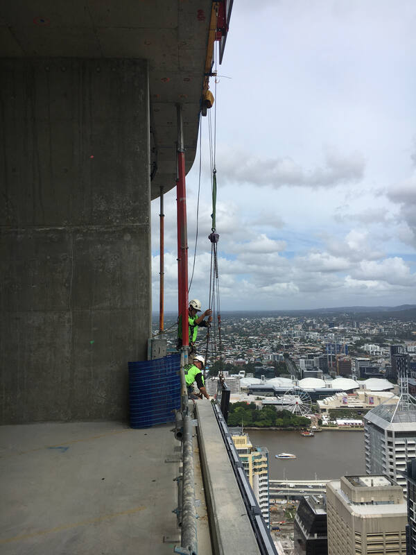 Curtain Wall Installation — Brisbane CBD, QLD