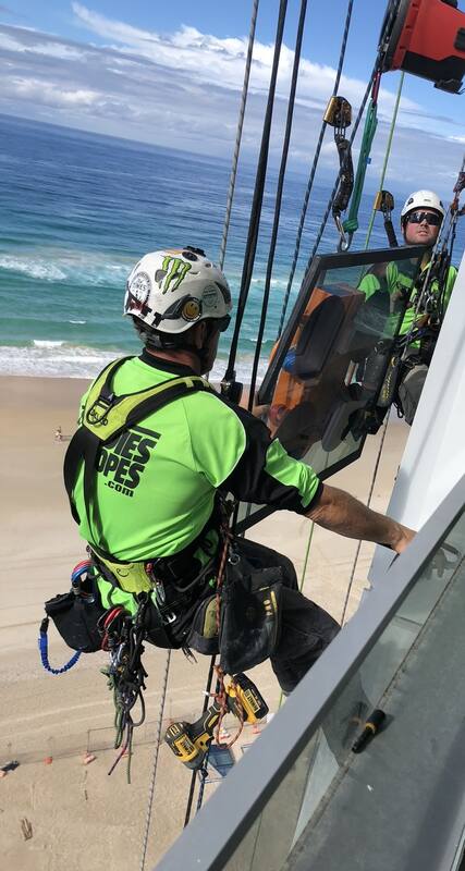 Glass Panel Replacement — Oceanfront — Gold Coast, QLD