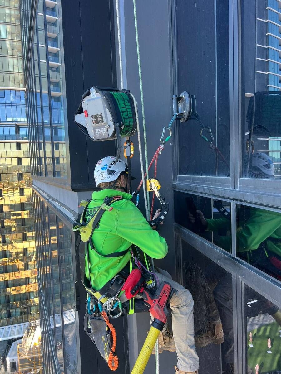 Installation — rope access façade services in Sydney, Brisbane & Gold Coast